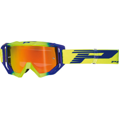 Main image of Pro Grip 3200FL Venom MX OTG Goggles (Yellow/Blue)