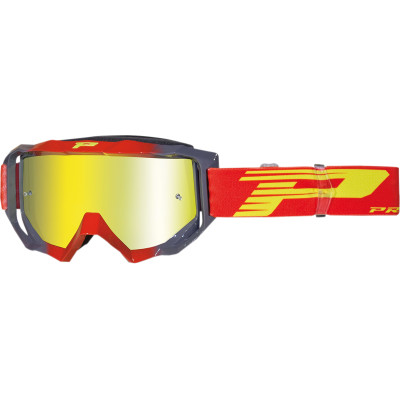 Main image of Pro Grip 3200FL Venom MX OTG Goggles (Gray/Red)