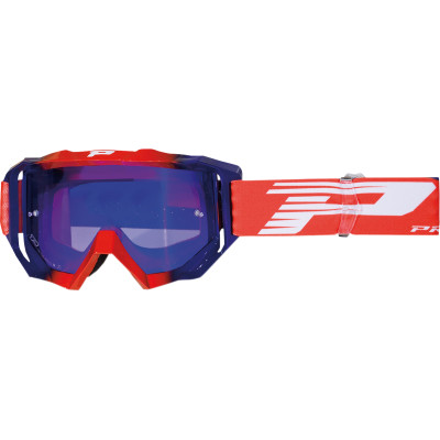 Main image of Pro Grip 3200FL Venom MX OTG Goggles (Red/Blue)