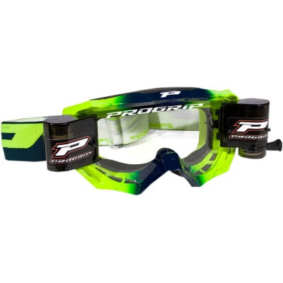 Main image of Pro Grip 3200 Venom Roll-Off MX OTG Goggle (Blue/Yellow)