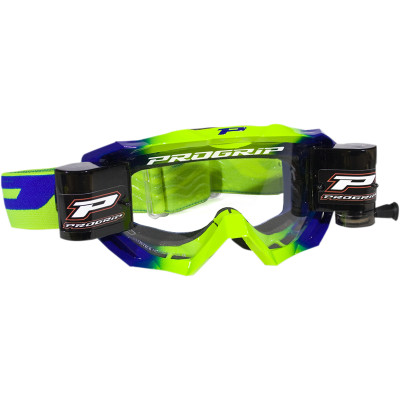 Main image of Pro Grip 3200 Venom Roll-Off MX OTG Goggle (Yellow/Blue)