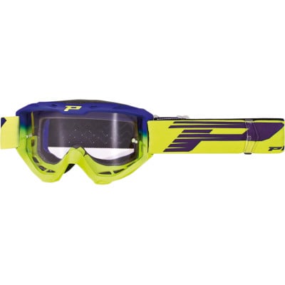 Main image of Pro Grip 3450LS Riot MX OTG Goggles (Blue/Yellow)