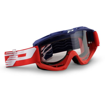 Main image of Pro Grip 3450LS Riot MX OTG Goggles (Blue/Red)