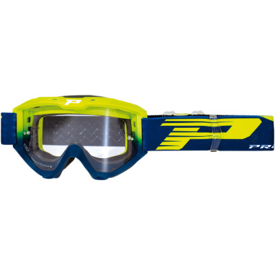 Main image of Pro Grip 3450LS Riot MX OTG Goggles (Yellow/Navy)