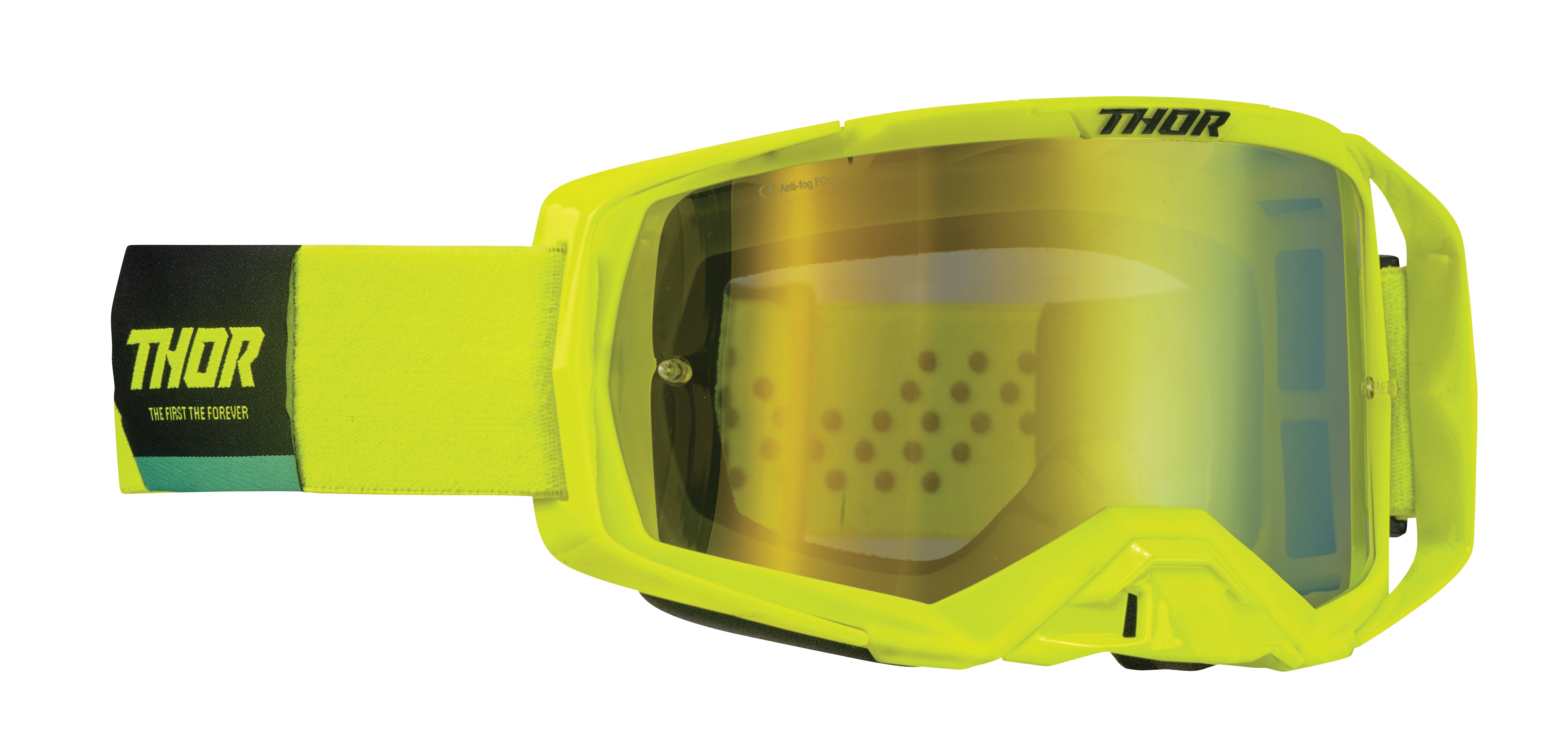 Main image of 2023 Thor Activate Goggle Acid/Black (Mirror Lime Lens)