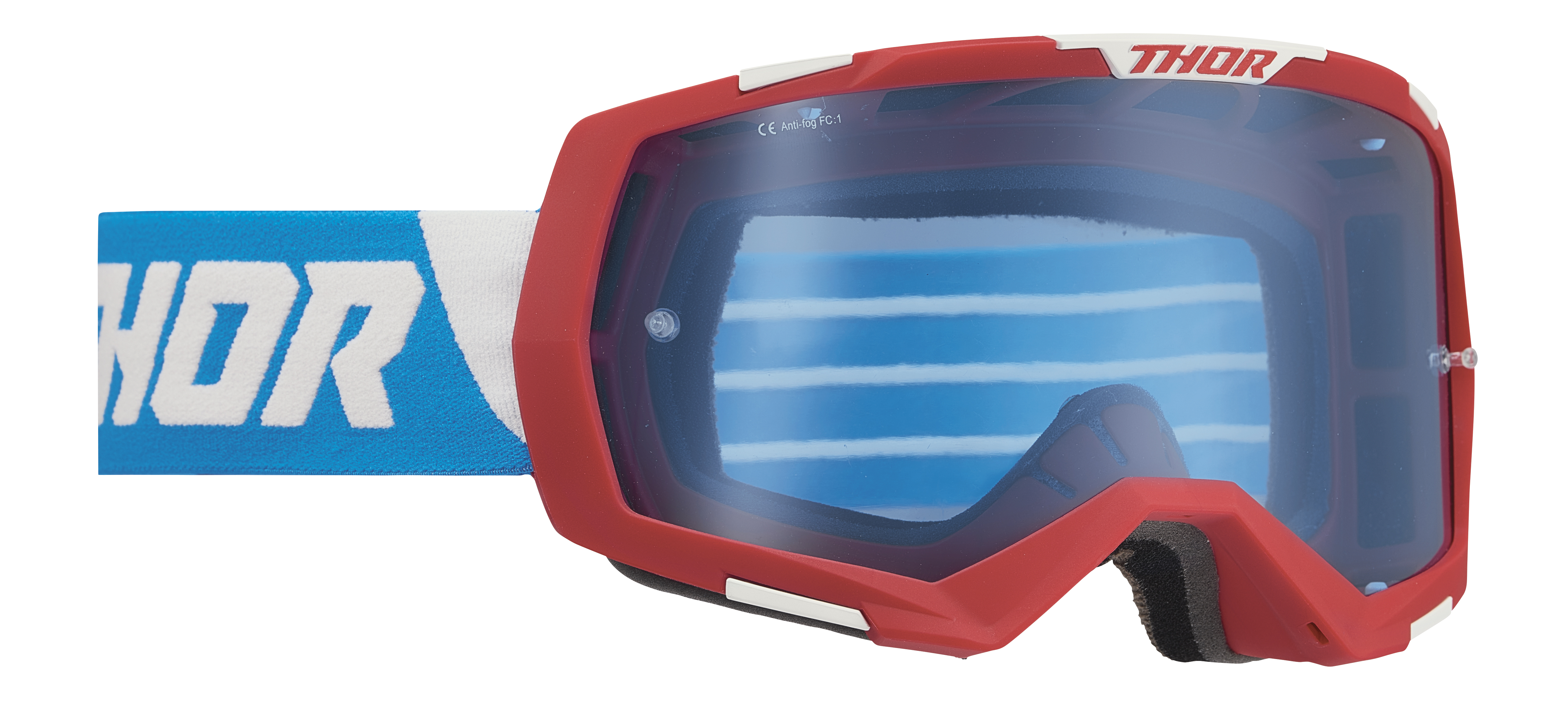 Main image of 2023 Thor Regiment Goggle (Red/White/Blue)