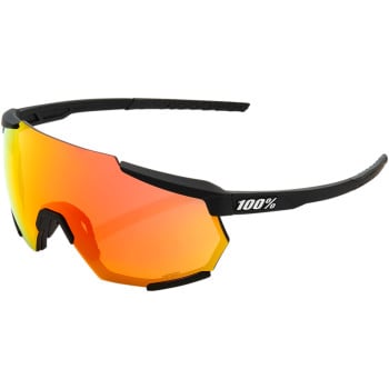 Main image of 100% Racetrap Performance Sunglasses (Black/Red Mirror)