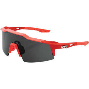 Main image of 100% Speedcraft SL Performance Sunglasses (Soft Tact Coral/Smoke)