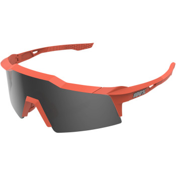 Main image of 100% Speedcraft XS Performance Sunglasses (Coral/Smoke)