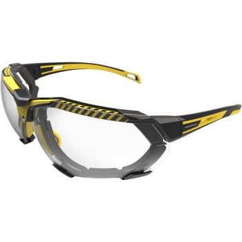 Main image of Forceflex FF4 Comfort Foam Sunglasses (Black/Yellow - Clear)