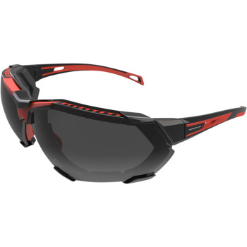 Main image of Forceflex FF4 Comfort Foam Sunglasses (Black/Red - Smoke)