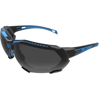 Main image of Forceflex FF4 Comfort Foam Sunglasses (Black/Blue - Smoke)