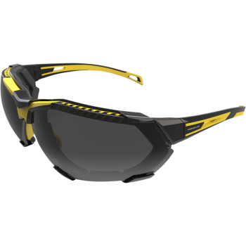 Main image of Forceflex FF4 Comfort Foam Sunglasses (Black/Yellow - Smoke)