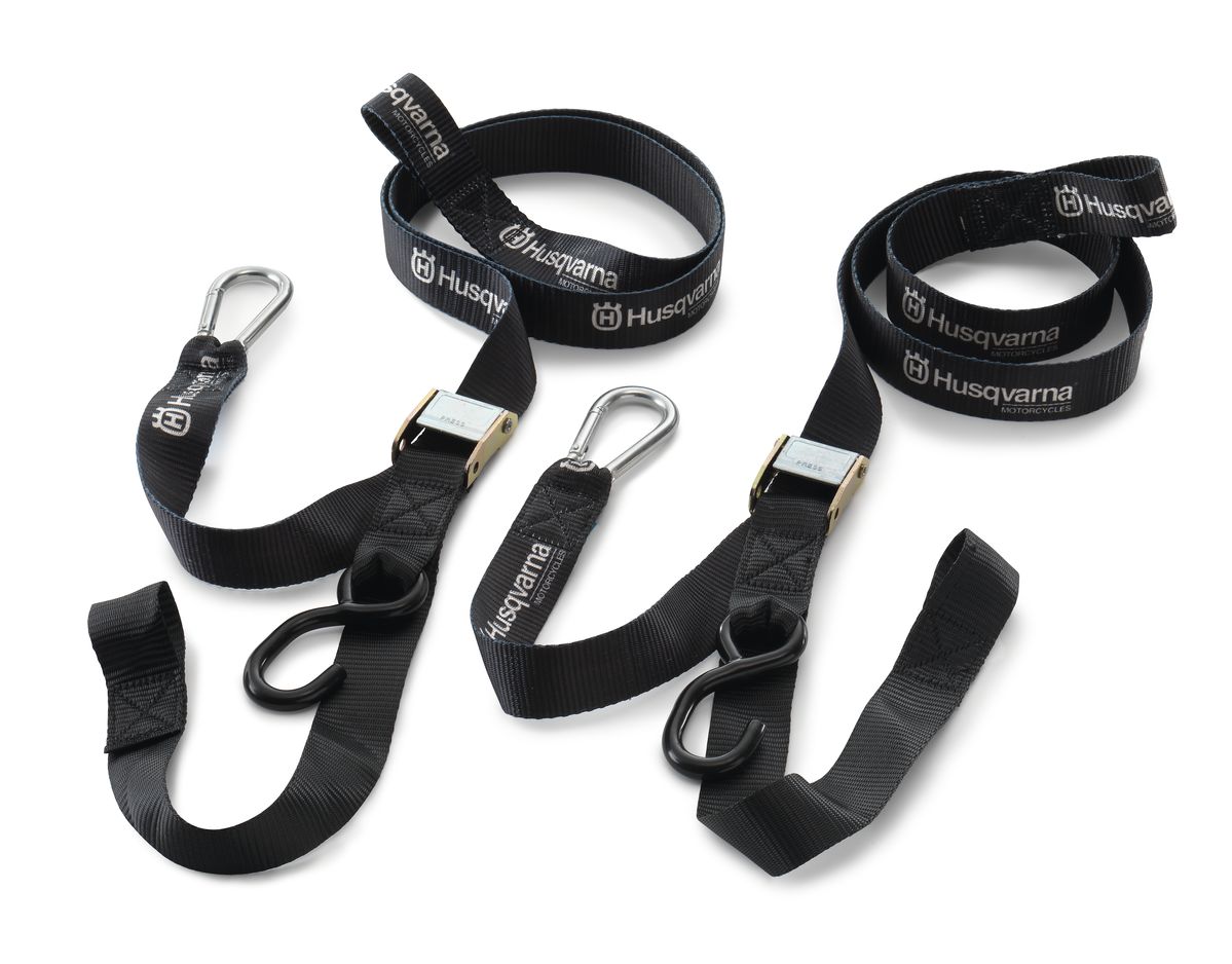 Main image of Husqvarna Lashing Tie Down Strap Set (Black)