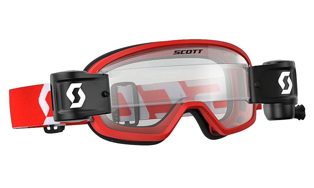 Main image of Scott Youth Buzz WFS Goggle (Red/White)