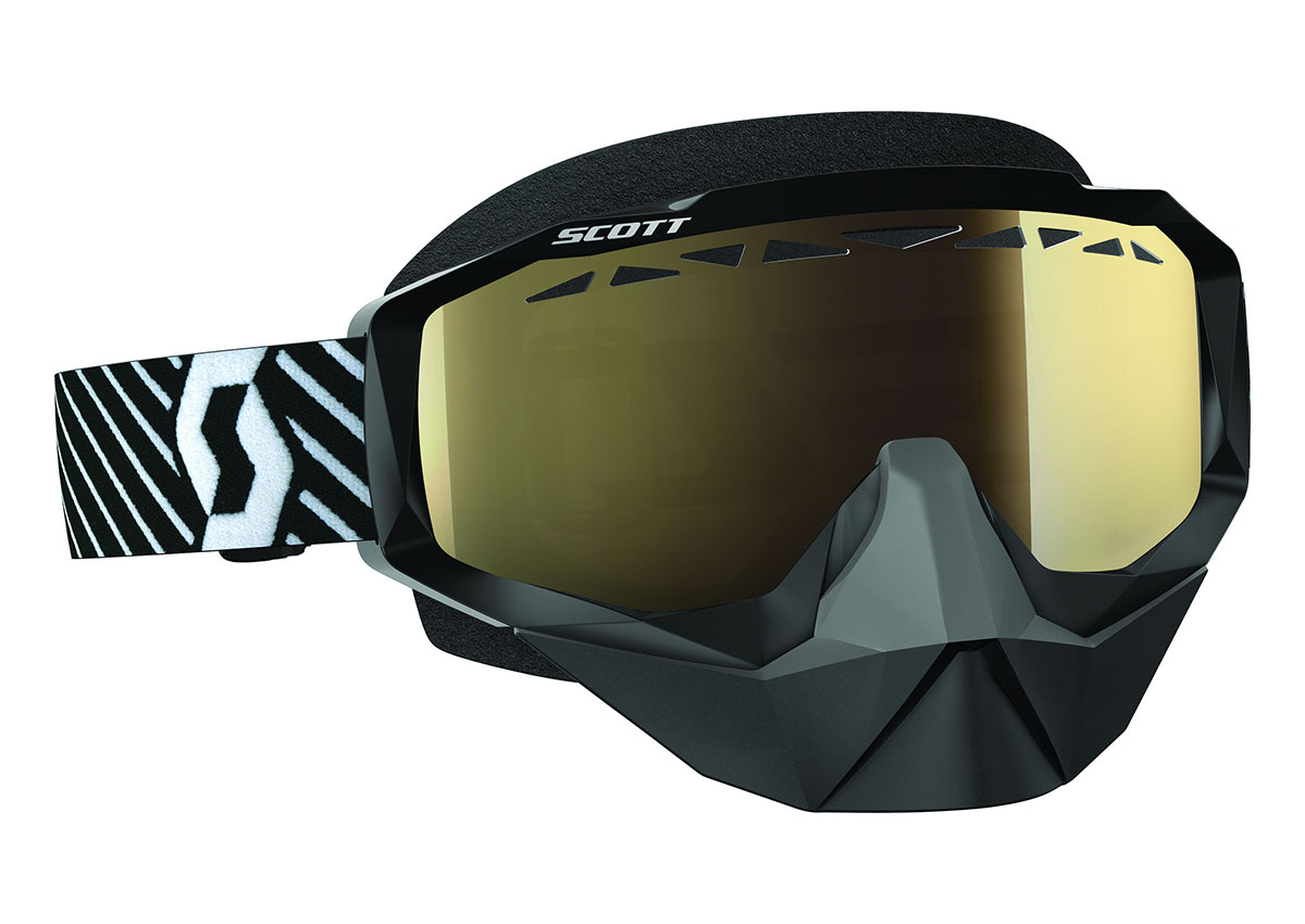 Main image of Scott Goggle Hustle Snow (Black/White)