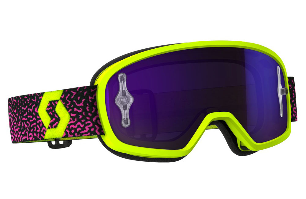 Main image of Scott Buzz Pro Goggle (Yellow/Pink)