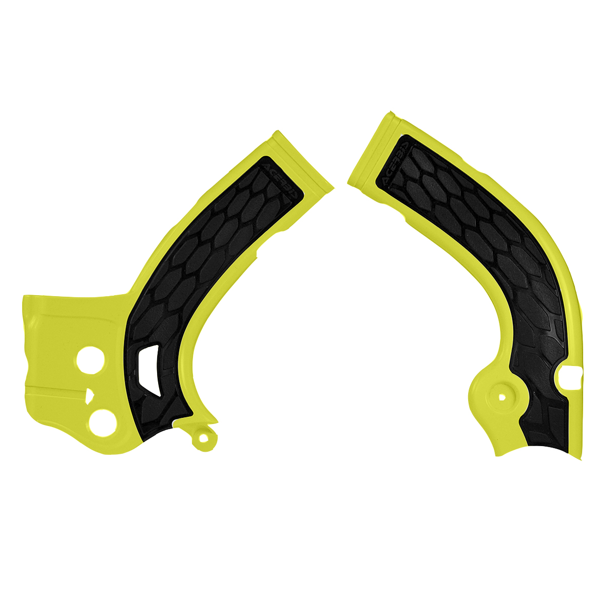 Main image of Acerbis X-Grip Frame Guards (Yellow/Black) RMZ450 08-17