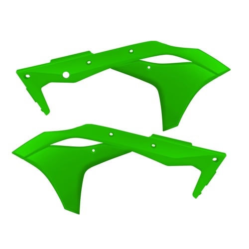 Main image of Acerbis Radiator Shrouds (Green) KX250F 17-19