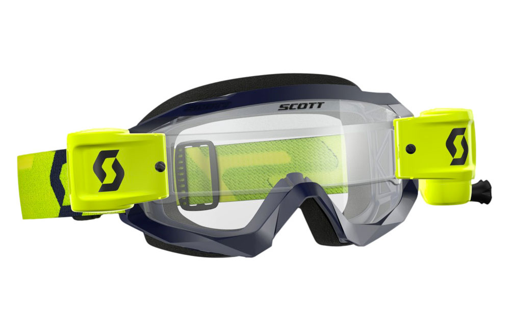 Main image of Scott Hustle X WFS Goggle (Yellow/Blue)