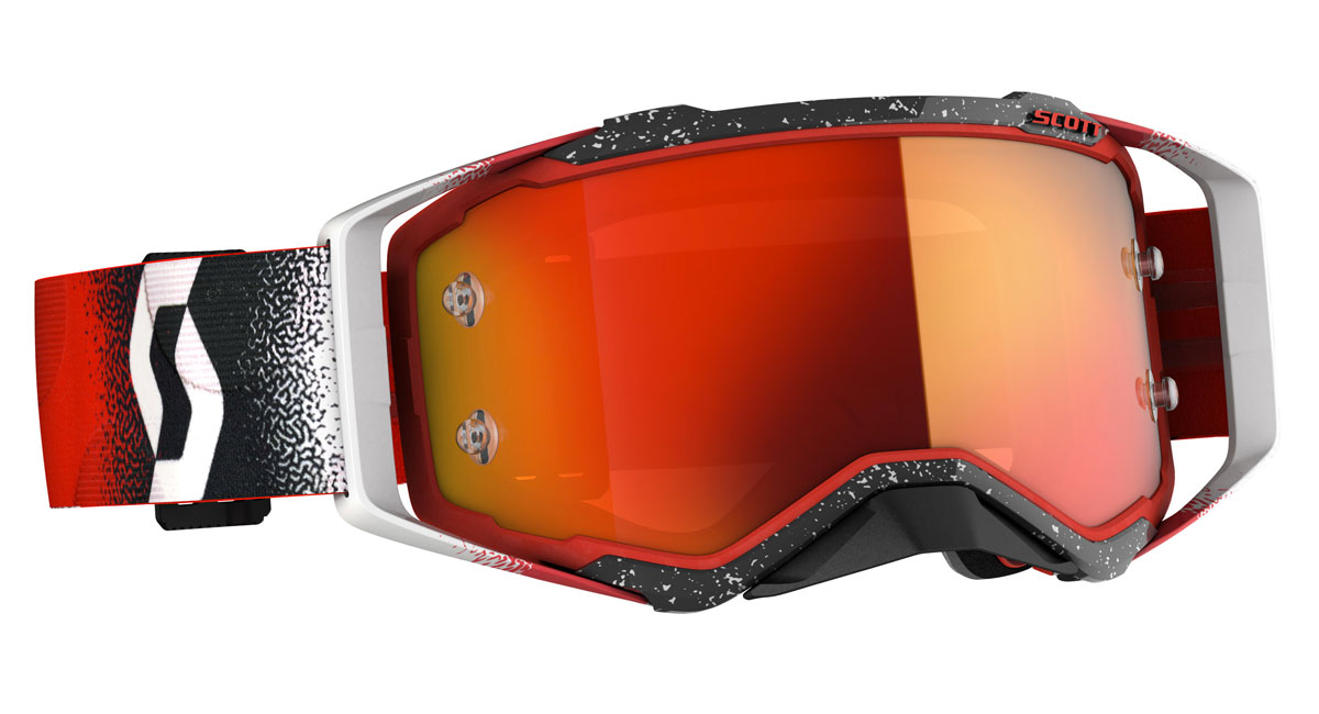 Main image of Scott Prospect Goggle (White/Red)