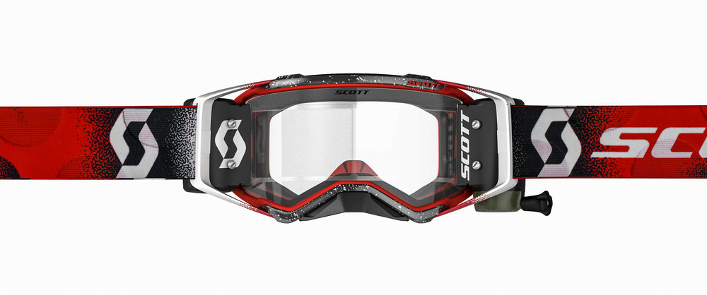 Masque motocross Scott Prospect Red White