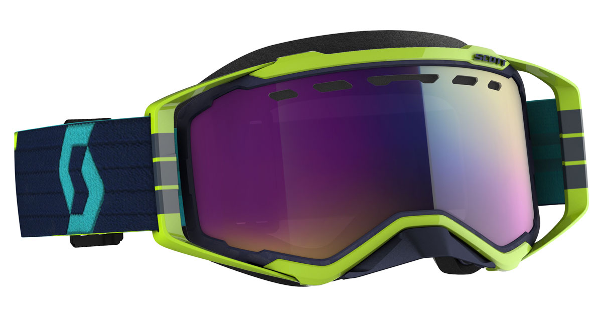 Main image of Scott Prospect Snowcross Goggle (Blue/Yellow)