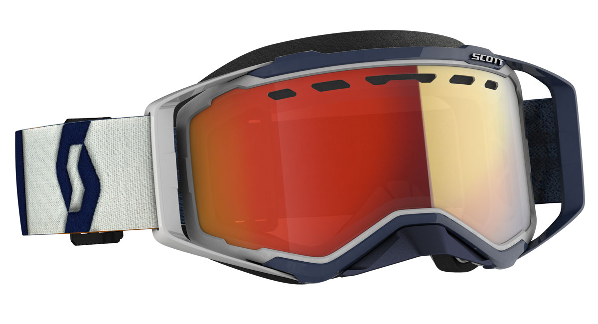 Main image of Scott Prospect Snowcross Goggle (Grey/Dark Blue)