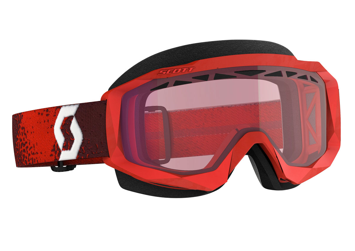 Main image of Scott Hustle X Snowcross Goggle (Dark Red/Red)