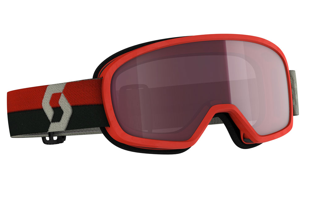 Main image of Scott Buzz Pro Snowcross Goggle (Red/Grey)