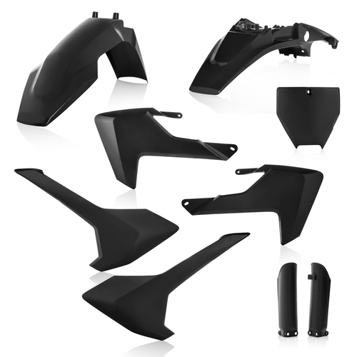 Main image of Acerbis Full Plastic Kit (Black) HQV TC65 17-22