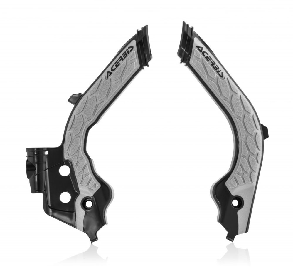 Main image of Acerbis X-Grip Frame Guards (Black/Gray) HQV/GG 19-22