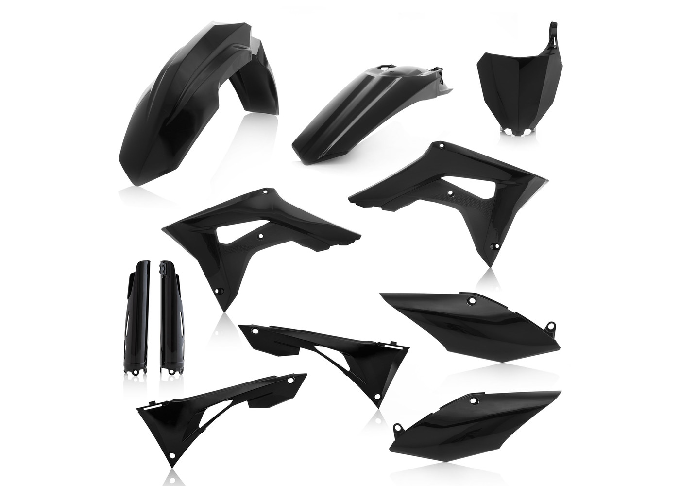 Main image of Acerbis Full Plastic Kit (Black) CRF250/450R 19-20