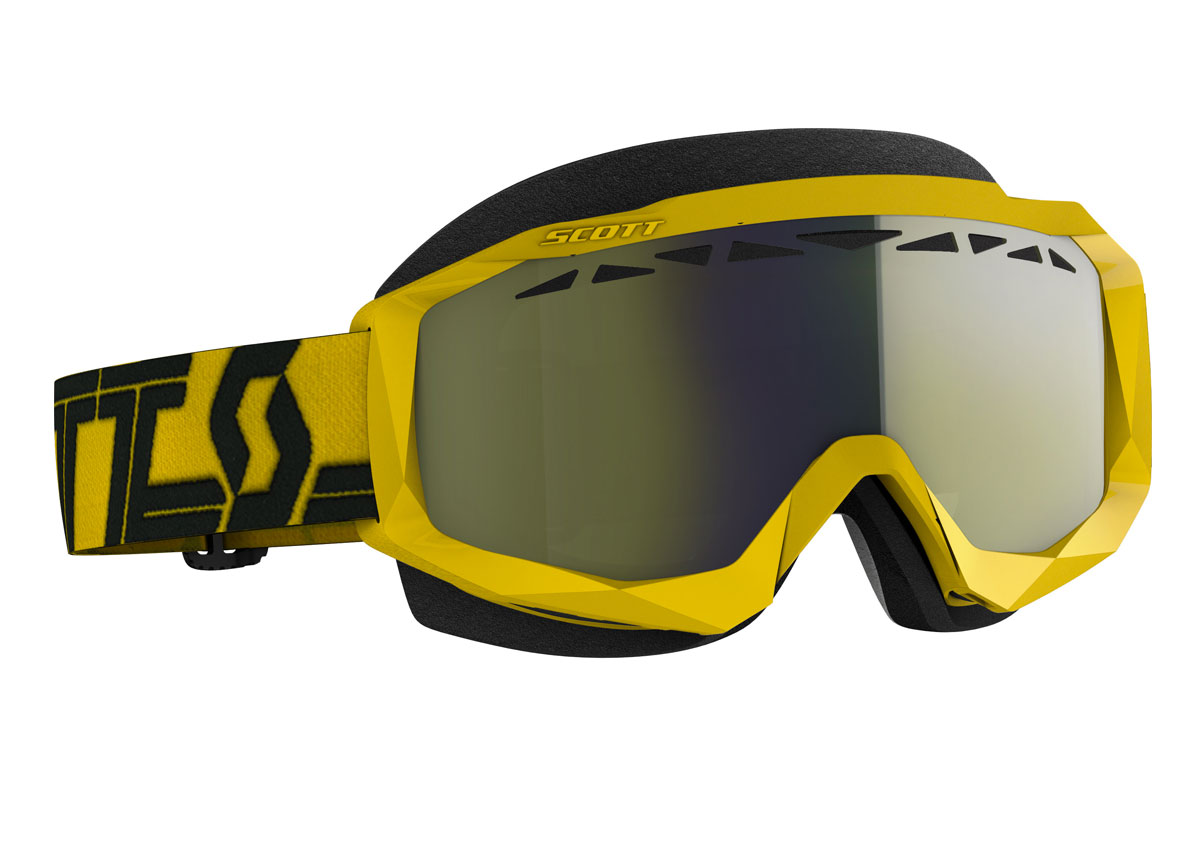 Main image of Scott Hustle X Snowcross Goggle (Yellow/Black)