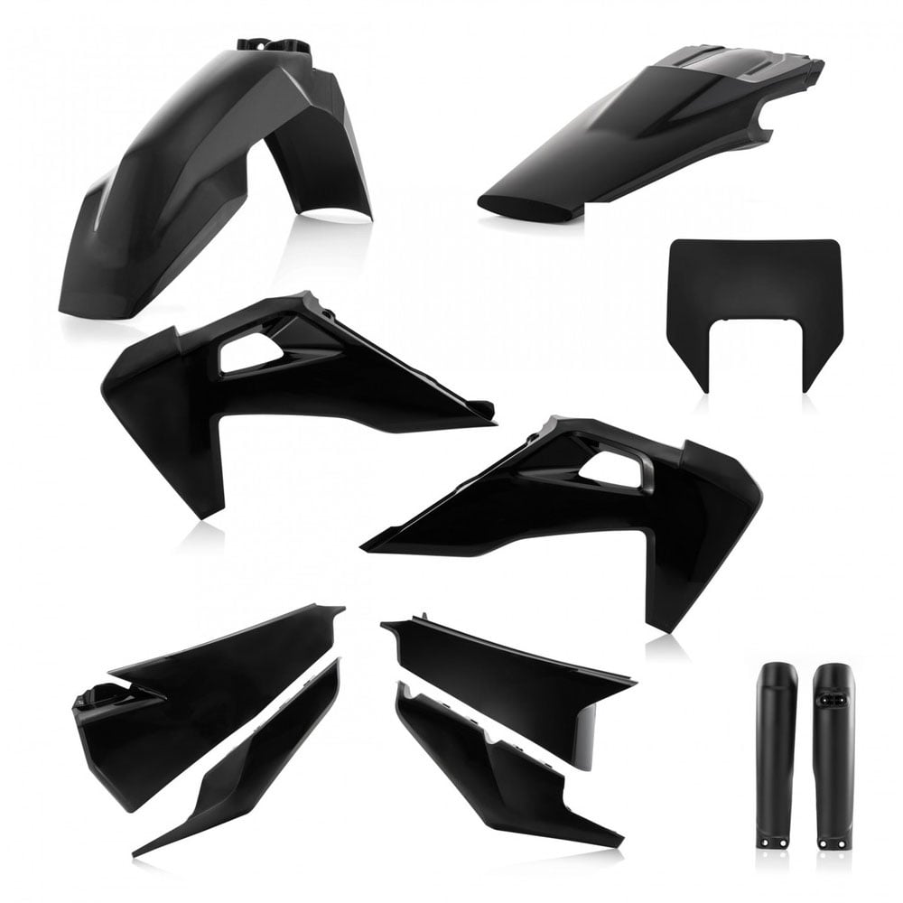 Main image of Acerbis Full Plastic Kit (Black) Husqvarna TE/FE 20-22