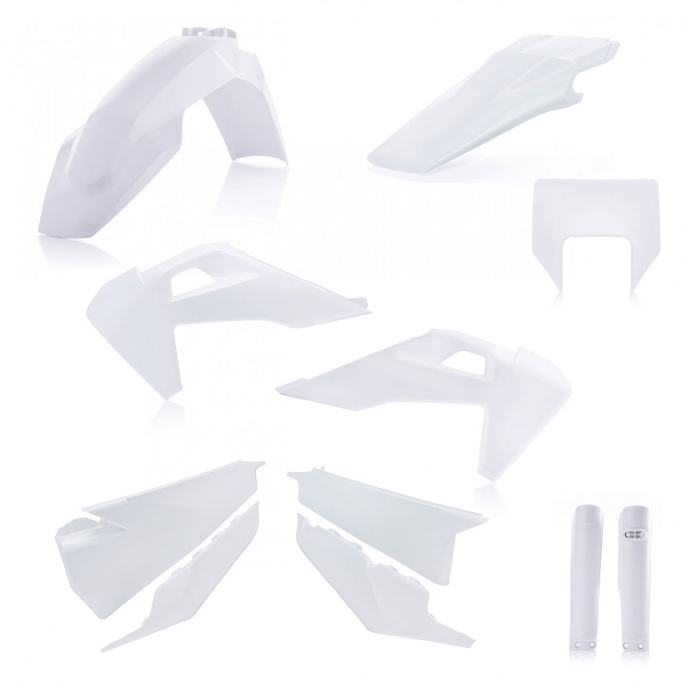 Main image of Acerbis Full Plastic Kit (White) Husqvarna TE/FE 20-22