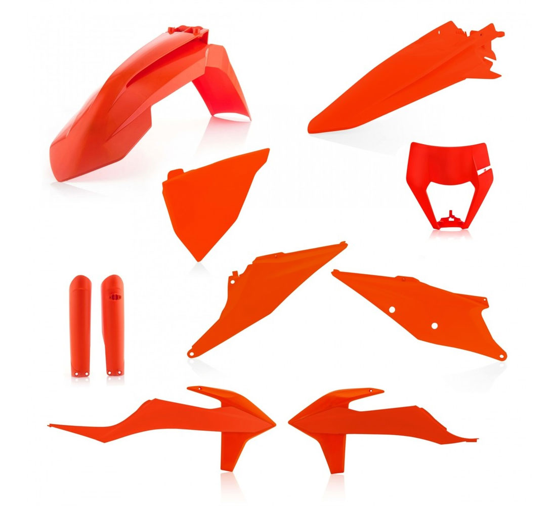 Main image of Acerbis Full Plastic Kit (Orange) KTM XC-W/EXC-F 20-22