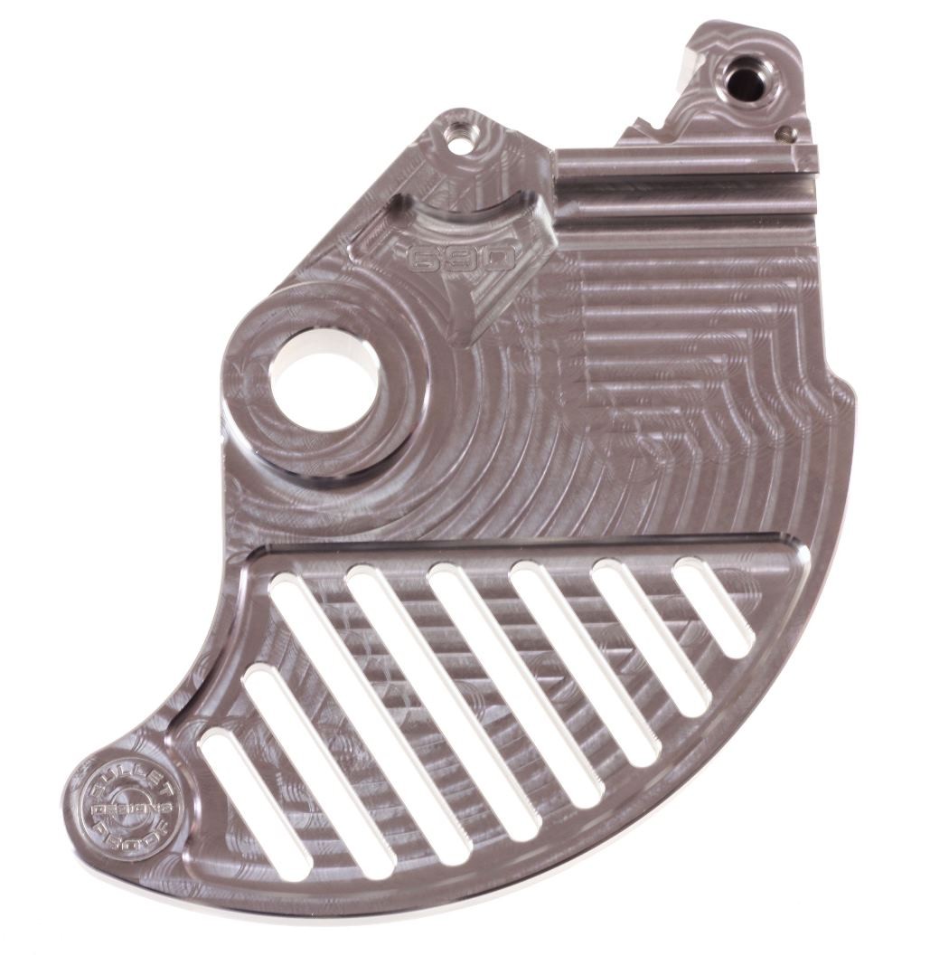 Ktm 690 Rear Brake Rotor BPD Rear Brake Rotor Guard KTM 690 Enduro 07-12: AOMC.mx