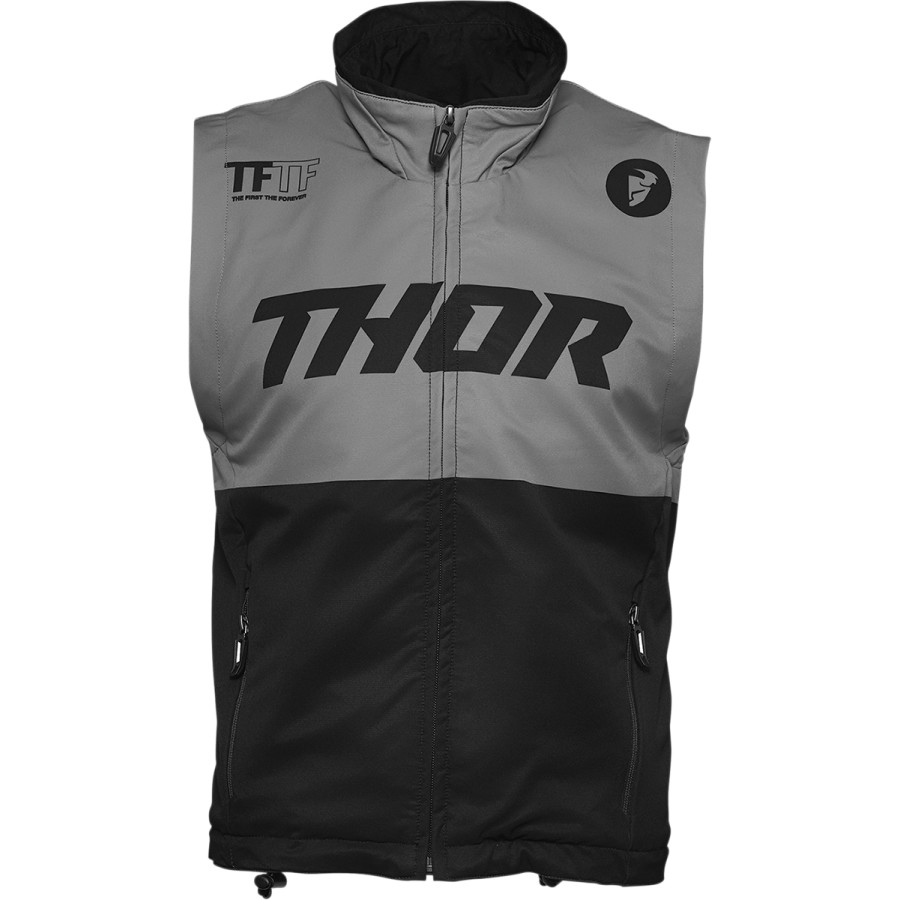 Main image of Thor Warm-Up Vest (Black/Charcoal)