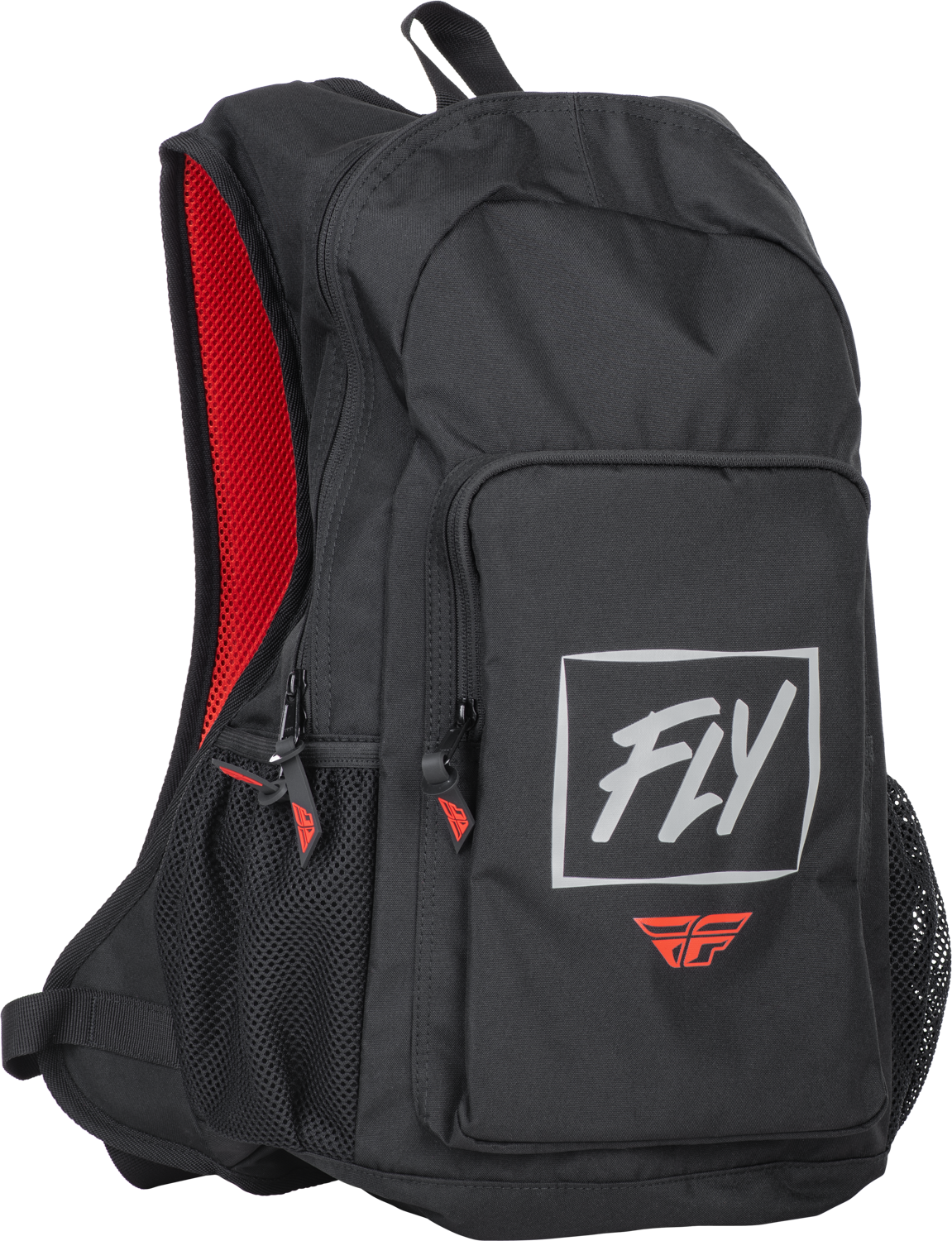 Main image of 2022 Fly Racing Jump Backpack (Black/Grey/Red)