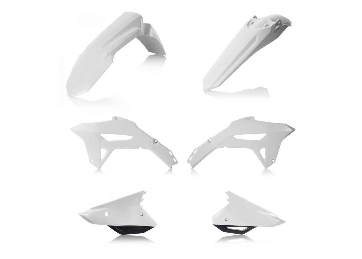 Main image of Acerbis Plastic Kit (White) Honda CRF450R 21-22