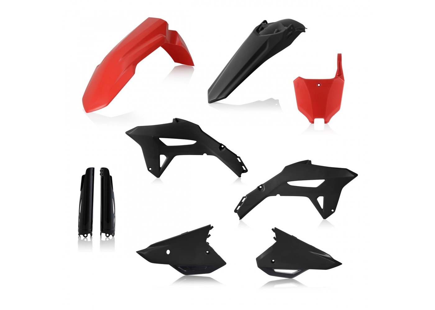 Main image of Acerbis Full Plastic Kit (Red/Black) Honda CRF450R 21-22