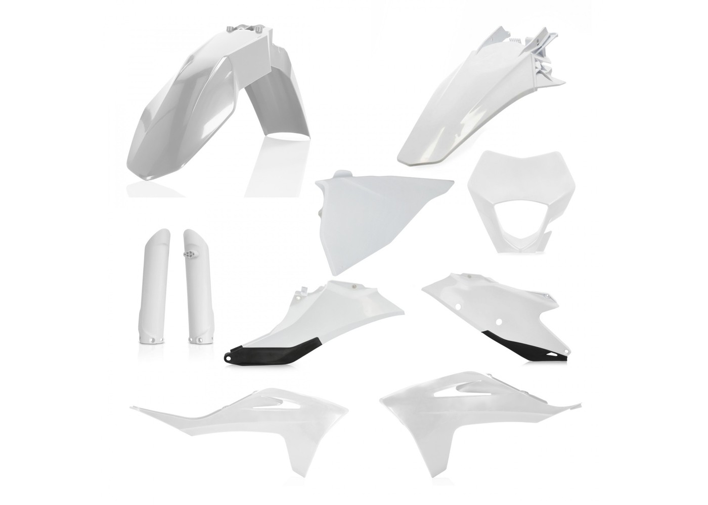 Main image of Acerbis Full Plastic Kit (White) GasGas EC 2021