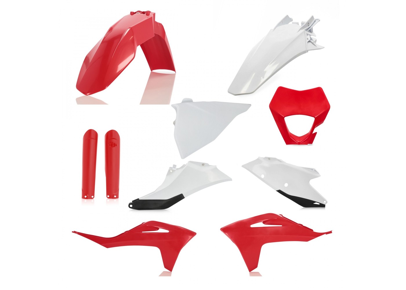 Main image of Acerbis Full Plastic Kit (Red/White) GasGas EC 2021