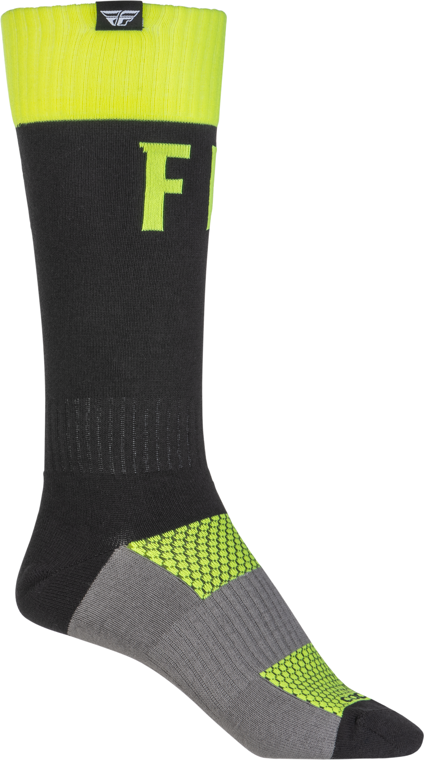 Main image of 2022 Fly Racing MX Pro Socks (Yellow/Black)