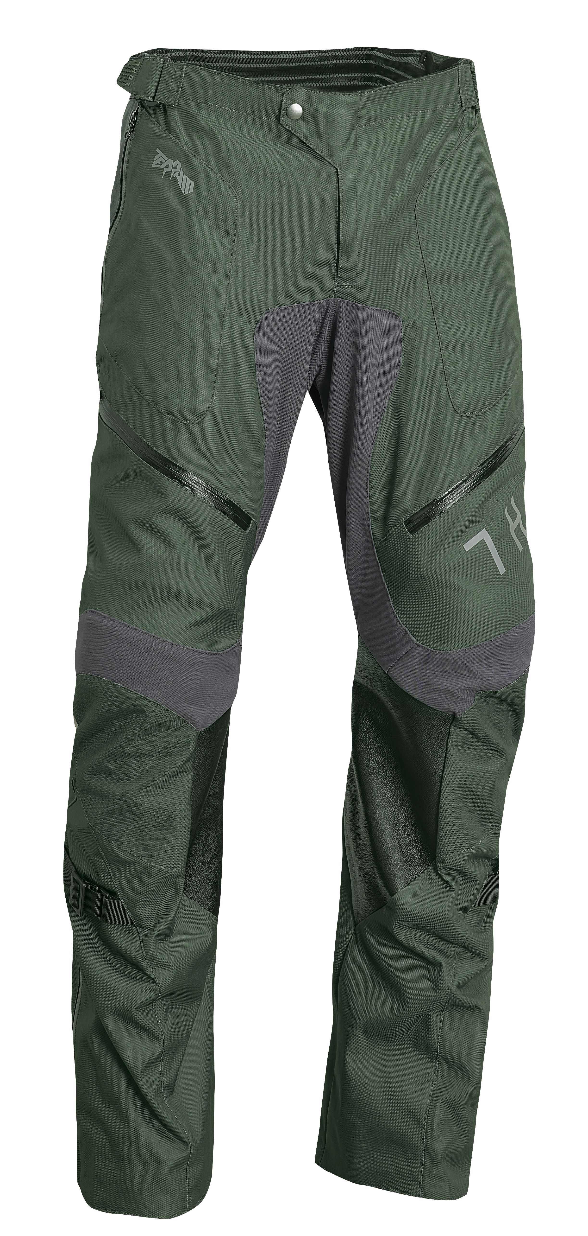 Main image of 2023 Thor Terrain Over-the-Boot Pants (Army Green/Charcoal)