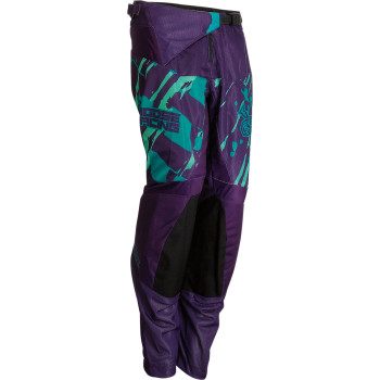 Main image of Moose Racing Youth Agroid Pants (Purple/Teal)