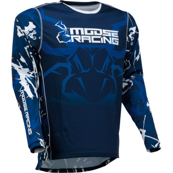 Main image of Moose Racing Stealth Agroid Jersey (Blue/White)