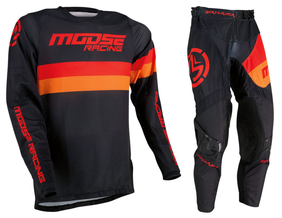 Main image of 2021 Moose Sahara Gear Set (Black/Orange/Red)