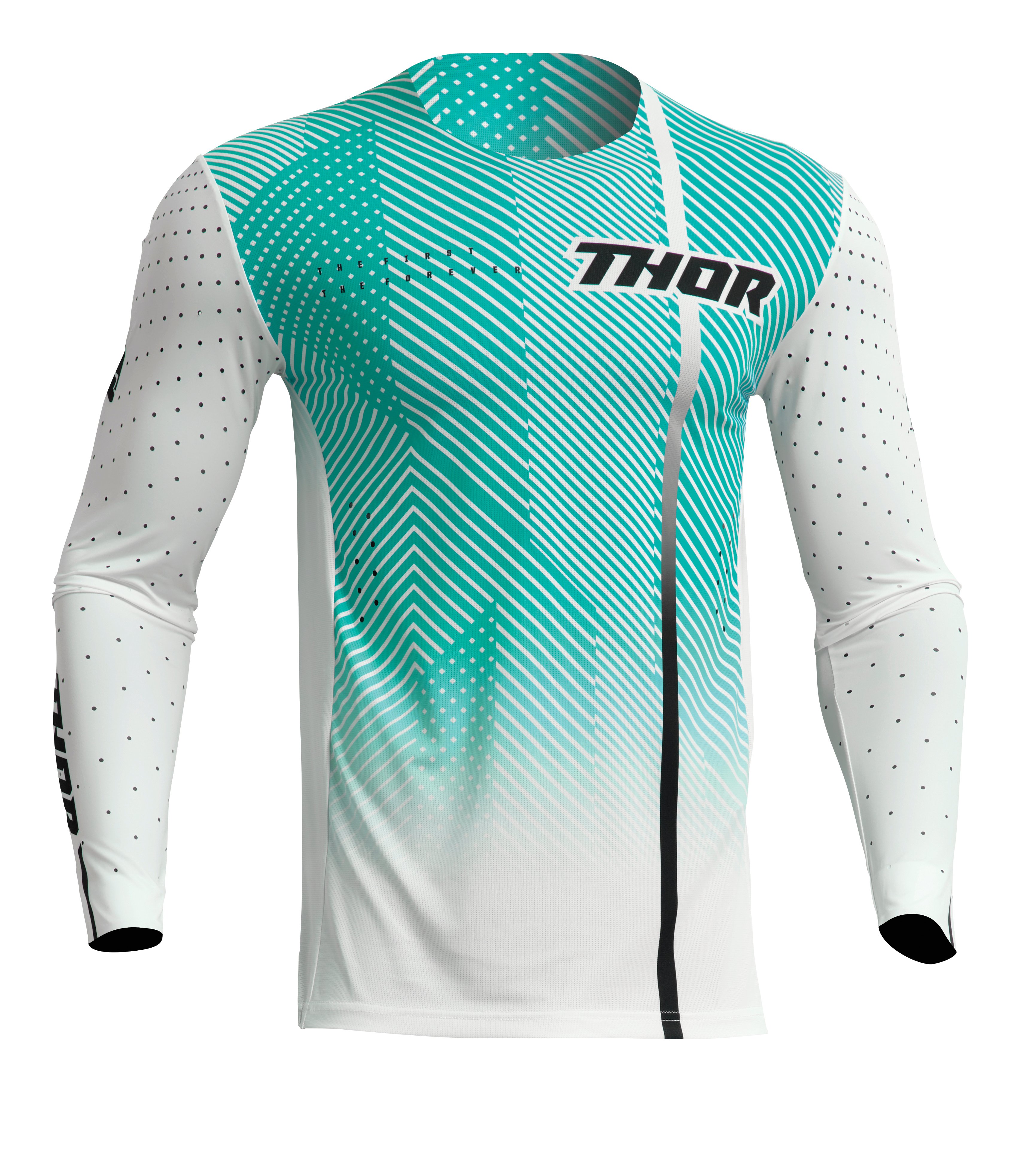 Main image of 2023 Thor Prime Tech Jersey (White/Blue)